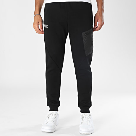 Comme Des Loups - Pantalón chándal Road Negro Gris Antracita