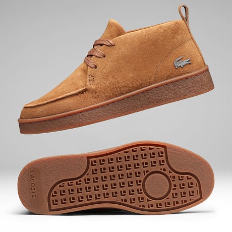 Lacoste - Chaussures Baseshot Chukka 2252 Brown Gum