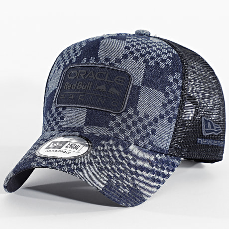 New Era - Casquette Trucker Patterned Denim Red Bull Racing 60897637 Bleu Marine