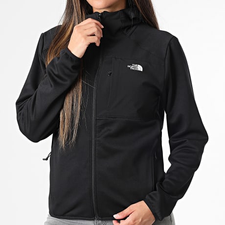The North Face - Giacca con cappuccio con zip Donna Performance Fleece A8CVU Nero