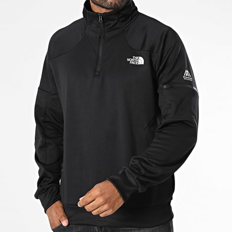 The North Face - Sweat Col Zippé Fleece A8J82 Noir