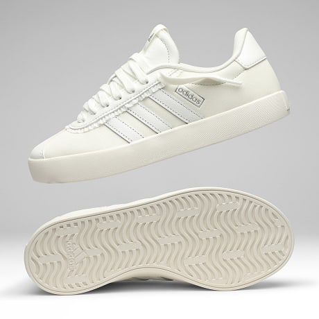 Adidas Originals - Zapatillas Mujer VL Court 3.0 KI2078 Core Blanco Plata Metálico