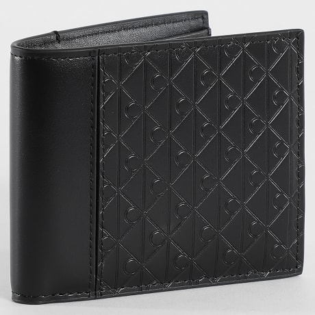Calvin Klein - Geldbörse Refined Emblem Mix D1318 Schwarz