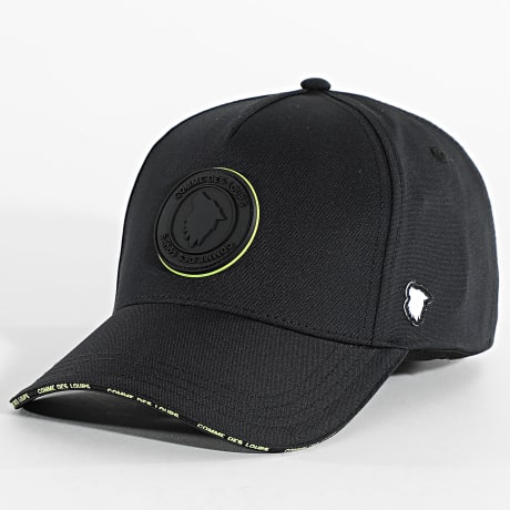 Comme Des Loups - Baseballkappe Canvas Schwarz