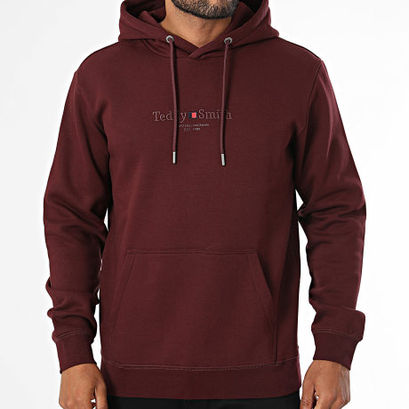Teddy Smith - Hoodie Jim 10816997D Bordeaux