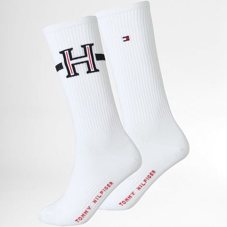 Tommy Hilfiger - Lot De 2 Paires De Chaussettes 1855 Blanc
