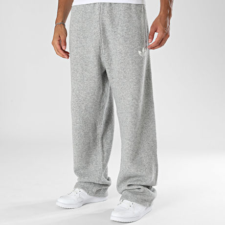 Adidas Originals - Pantalon Jogging En Maille LE8943 Gris Chiné