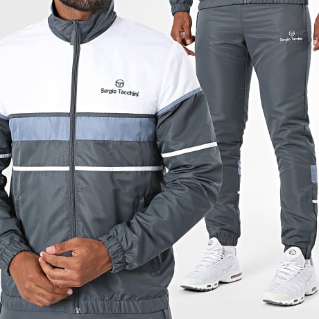 Sergio Tacchini - Chándal Scorpione 41561 Blanco Gris Antracita