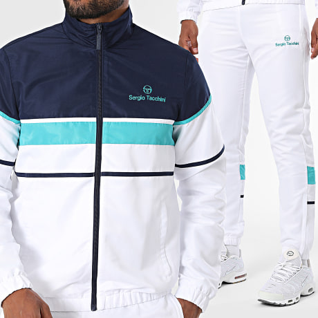 Sergio Tacchini - Chándal Scorpione 41561 Azul Marino Turquesa Blanco