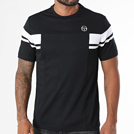 Sergio Tacchini - T-Shirt Camarindo 41835 Nero Bianco