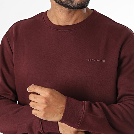 Teddy Smith - Hoodie Nark 10816922D Bordeaux