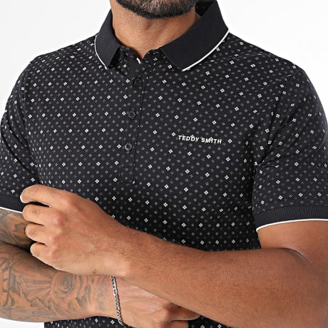 Teddy Smith - Polo Korte Mouwen Pasy 2 11315269D Donker Marineblauw