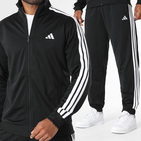 Adidas Sportswear - Ensemble De Survêtement A Bandes Dayready KX5600 Noir
