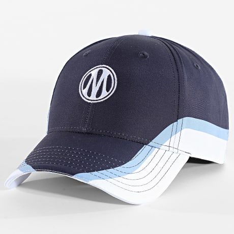 OM - Casquette Lifestyle M26030 Bleu Marine Blanc