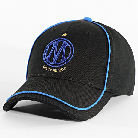 OM - Casquette Logo Piping M26018 Noir