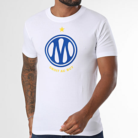 OM - T-Shirt Big Logo M26003C Wit