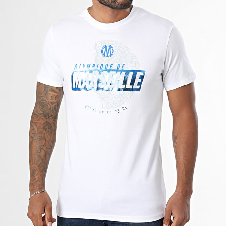 OM - Tee Shirt Graphic M26005C Blanc