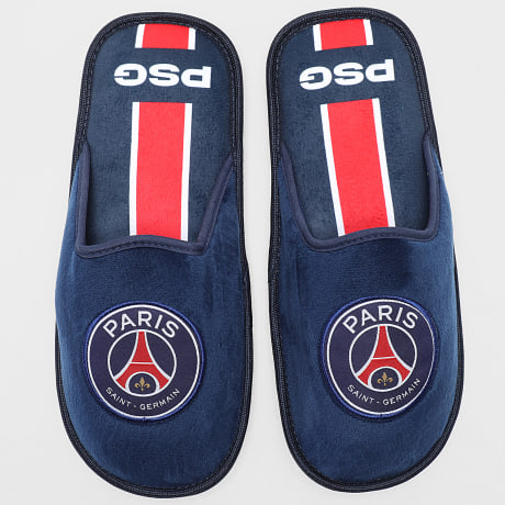PSG - Mules P26079 Bleu Marine Rouge