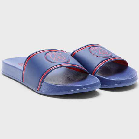 PSG - Claquettes Fan PSG HCP279 Bleu Marine Rouge