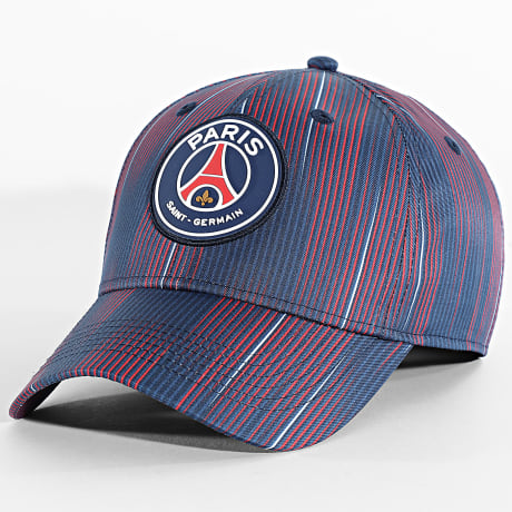 PSG - Casquette All Over P26072 Bleu Marine Rouge