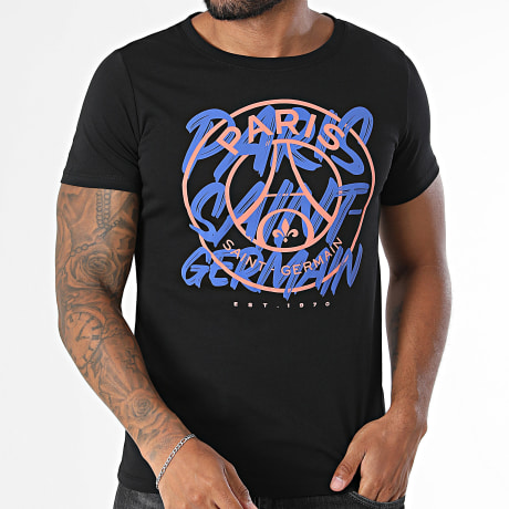 PSG - Tee Shirt P26080C Noir