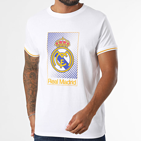 Real Madrid - T-Shirt Real Madrid RMCF26001C Bianco