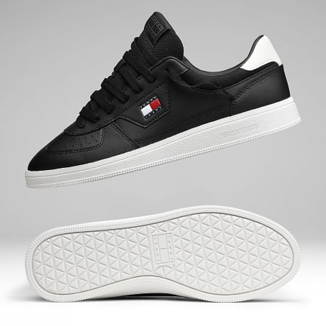Tommy Jeans - Baskets Greenwich Edge Core Leather 1762 Black