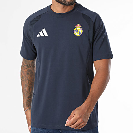 Adidas Sportswear - T-Shirt Real Madrid Tiro Travel KG2967 Blu Navy