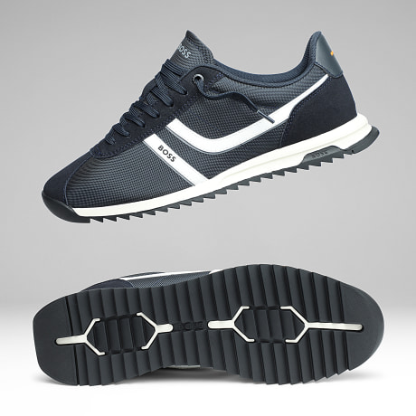 BOSS - Baskets Zayn Tenn 50568479 Dark Blue