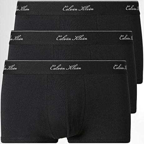 Calvin Klein - Pack aus 3 Boxers NB4607 Schwarz