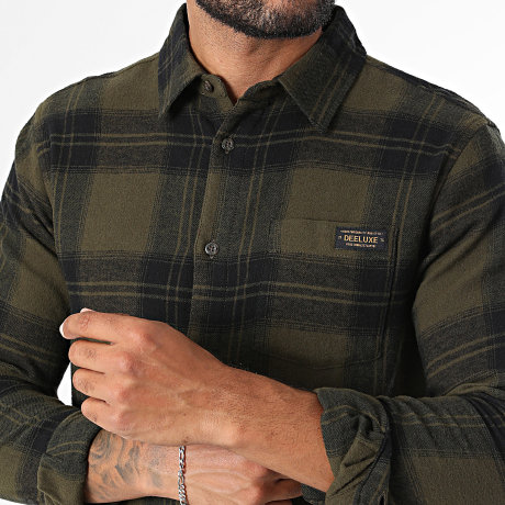 Deeluxe - Camisa Manga Longa Warno 06V4851M Verde Caqui
