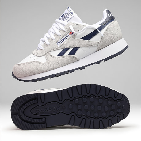 Reebok - Sneakers Women Classic Leather 100269405 White Blue Grey