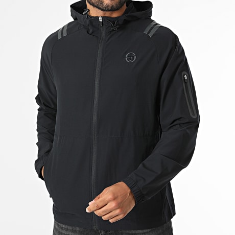 Sergio Tacchini - Coupe-Vent Capuche Gallo 41709 Noir