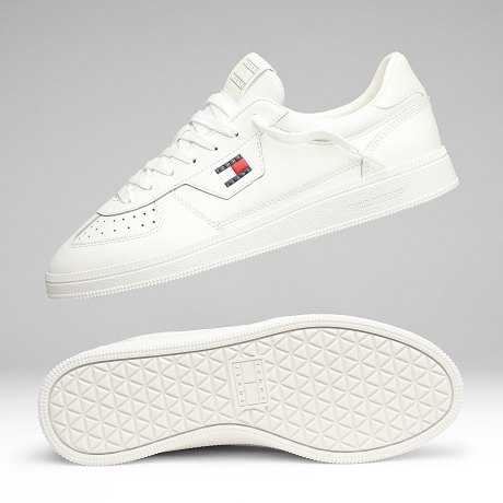 Tommy Jeans - Baskets Greenwich Edge Core Leather 1762 Ecru