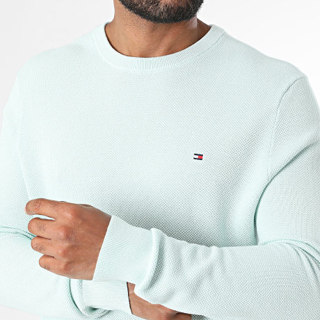 Tommy Hilfiger - Pull Essential Structure 6347 Vert Clair