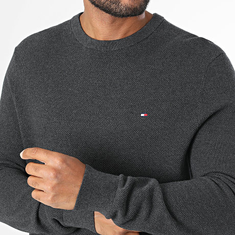 Tommy Hilfiger - Pull Essential Structure 6347 Gris Anthracite