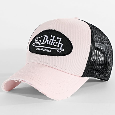 Von Dutch - Pet DESTROY Trucker Cas1 Roze Zwart