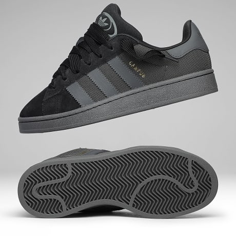 Adidas Originals - Baskets Campus 00s KJ2338 Core Black Grey Six Core Black