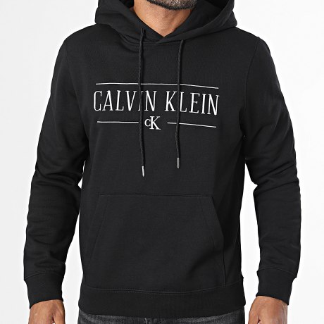 Calvin Klein - Hoodie Kapuze RH238G Schwarz