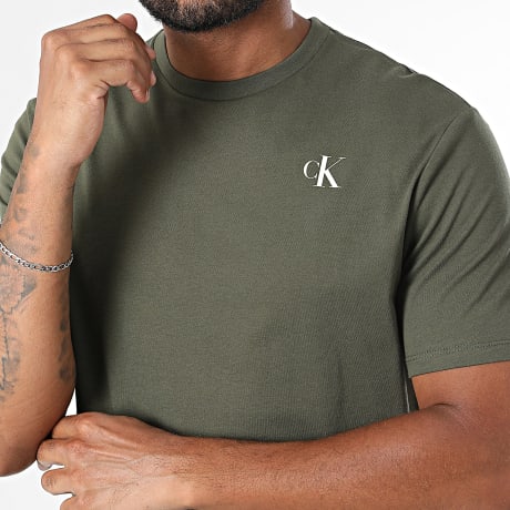 Calvin Klein - Tee Shirt RH815G Vert Kaki