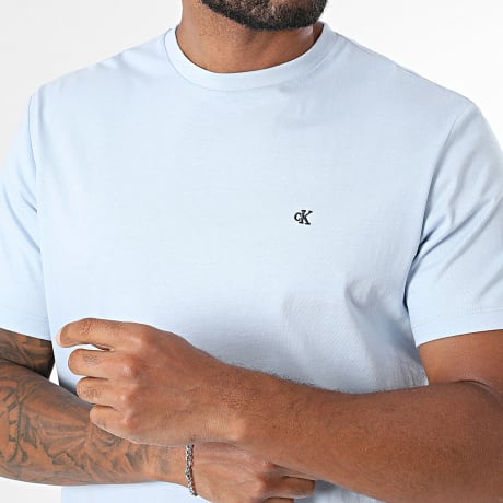 Calvin Klein - Tee Shirt 254G Bleu Clair