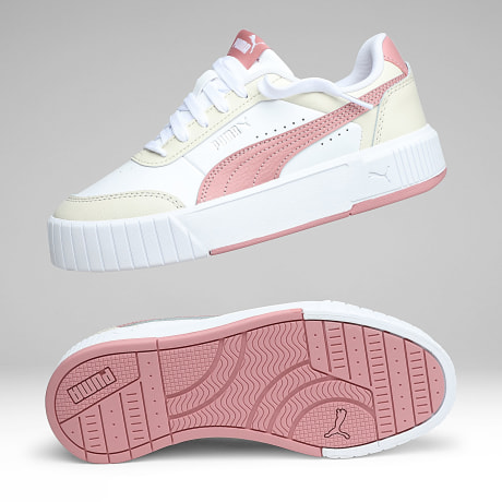 Puma - Baskets Femme Carina Mia 402637 Puma White Dusky Rosewood
