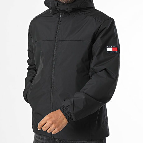 Tommy Jeans - Veste Zippée Padded Poly 2065 Noir