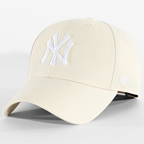 '47 Brand - Gorra MVP NY New York Yankees MVPSP17WBP Beige Claro