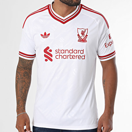 Adidas Originals - Maillot De Foot Officiel Liverpool FC Extérieur 2026 KA6860 Bleu Marine