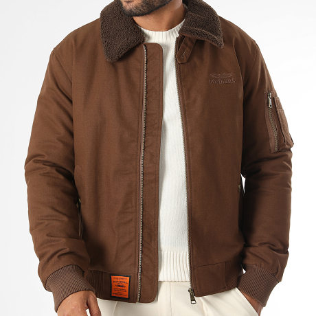 Bombers Original - Chaqueta bomber Col Mouton Redval Marrón
