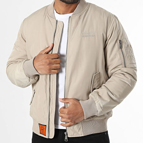 Bombers Original - Chaqueta Bomber Original Beige