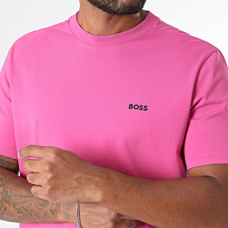 BOSS - Camiseta 50506373 Rosa Fucsia