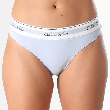 Calvin Klein - String Damen QF9075 Hellblau