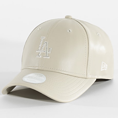 New Era - Casquette Femme M-Crown Diamnte 9Forty LA Los Angeles Dodgers 60915810 Beige